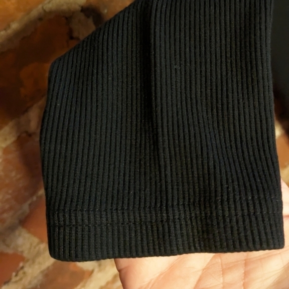 Banana Republic Baby Terry Medium Black‎ Open Front Cardigan w/ Pockets - Picture 3 of 10